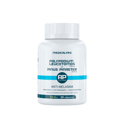 Polypodium Leucotomos 300mg + Pinus Pinaster 250mg Anti Melasma Medical Pro 30caps